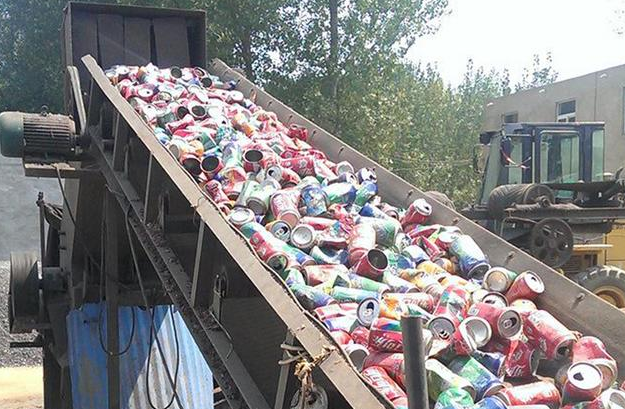 廢易拉罐破碎料回收利用：爐內(nèi)熱解技術(shù)解決烤漆難題，河南西德機(jī)械設(shè)備