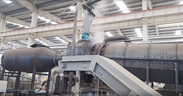 24小時不間斷工作的制炭奇跡，每小時500KG的高效率連續(xù)式炭化爐，河南西德機械設(shè)備